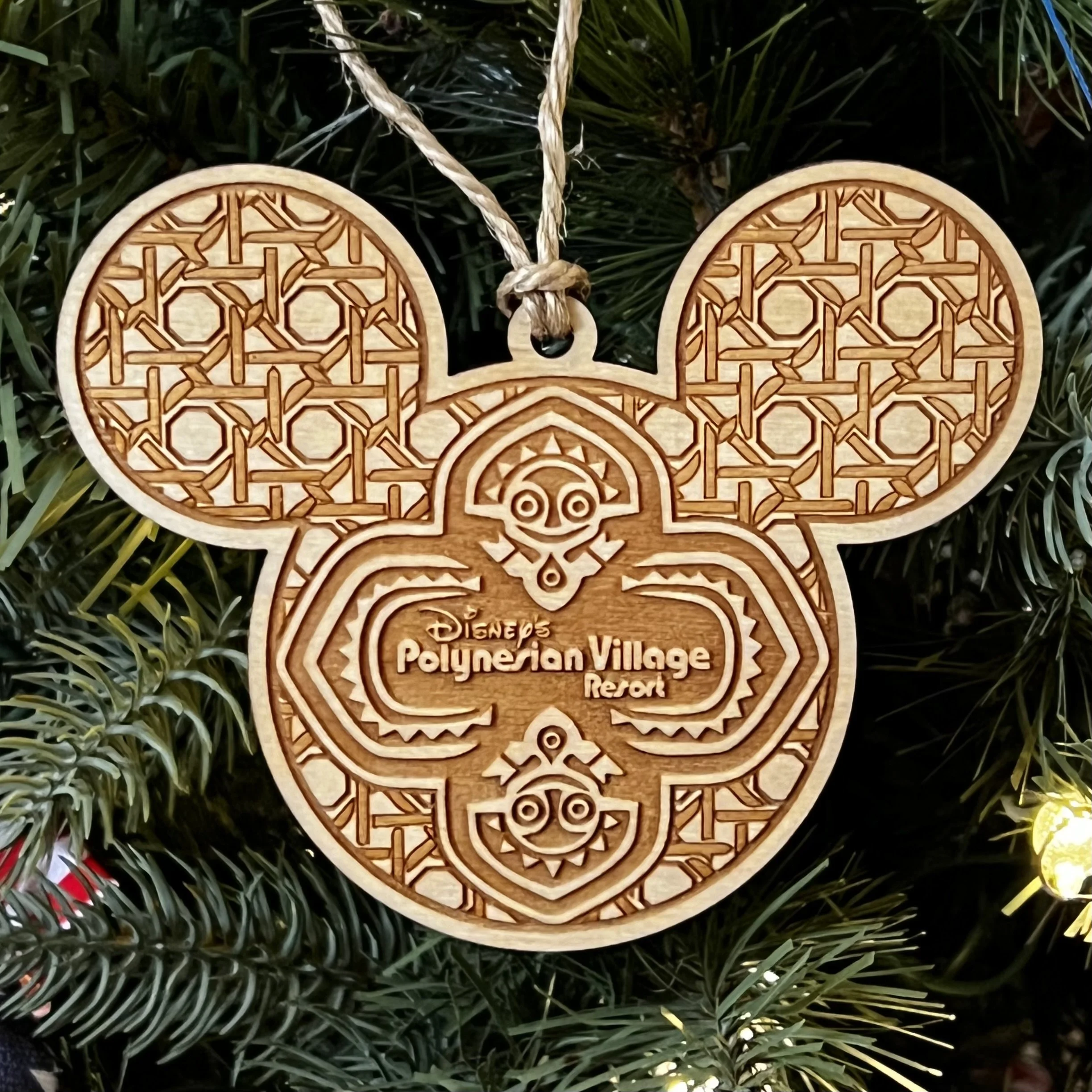 Disney's Polynesian Village Resort Christmas Ornament — It All